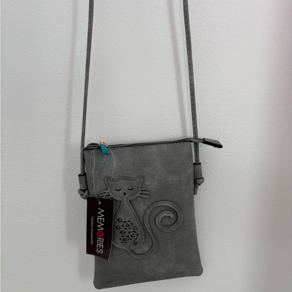 Gray Shoulder Bag